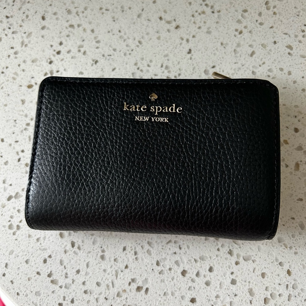 Kate Spade Medium Black Bifold Wallet